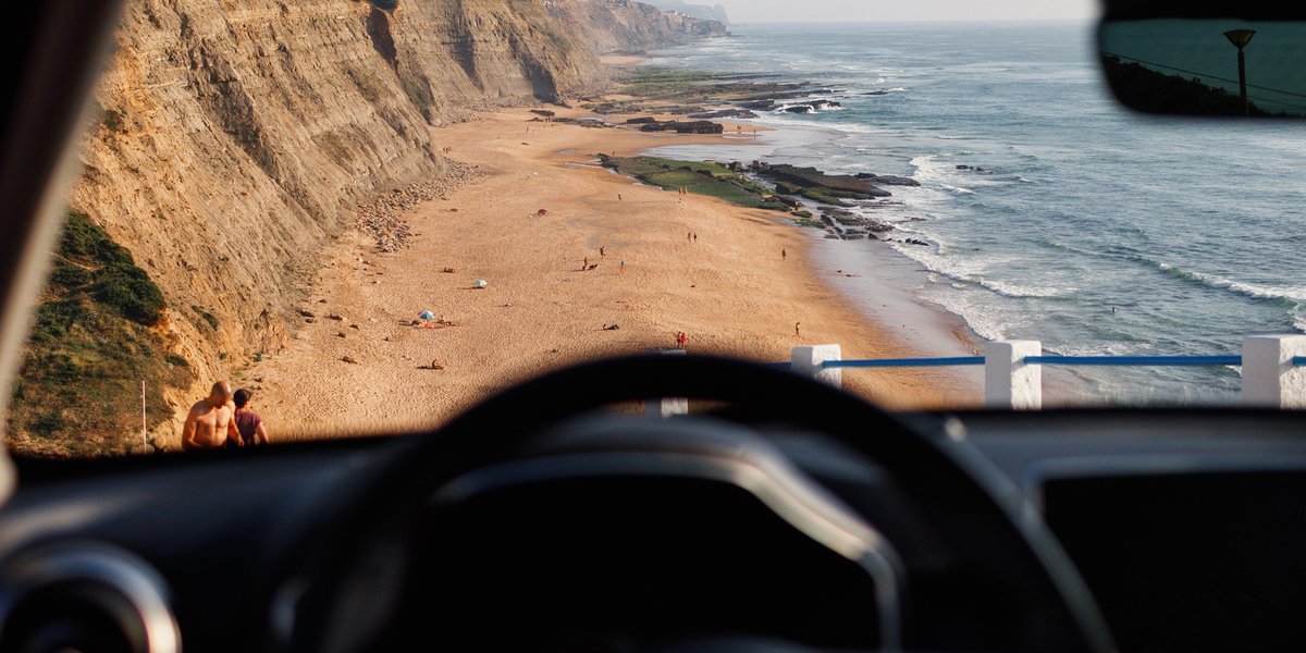 🚗 View from the best seat of the summer.
You choose the destination.