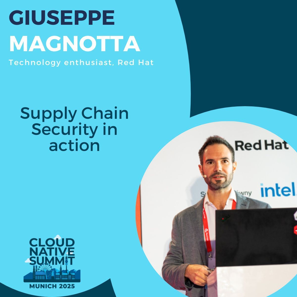 Delighted to welcome you as one of our speakers, Giuseppe — your session is highly anticipated! ✨ 

#cnsmunich #opensource #kubernetes #CloudNative #community