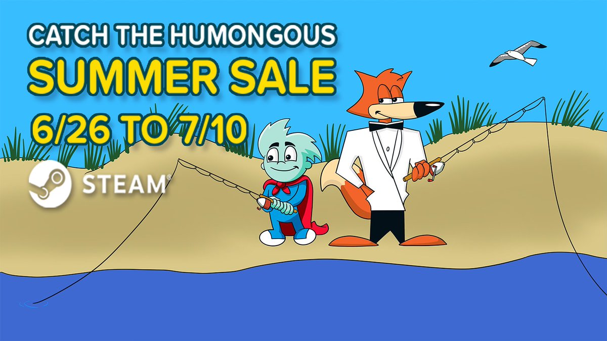 Relive those magical summer days! The Steam Summer Sale is on, bringing back your beloved classics like Pajama Sam and Freddi Fish at amazing prices. Don't miss out! humongous.com/games-pc
#HESummerSale #ClassicGaming #KidsGames #FamilyFun