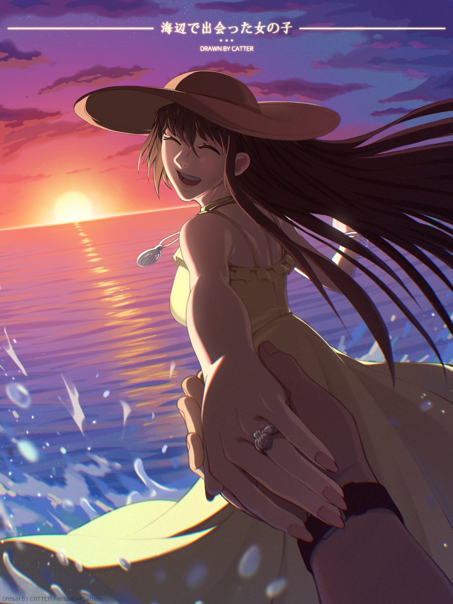 海辺で出会った女の子 - The Girl I Met by the Sea
✨🌊🏖️