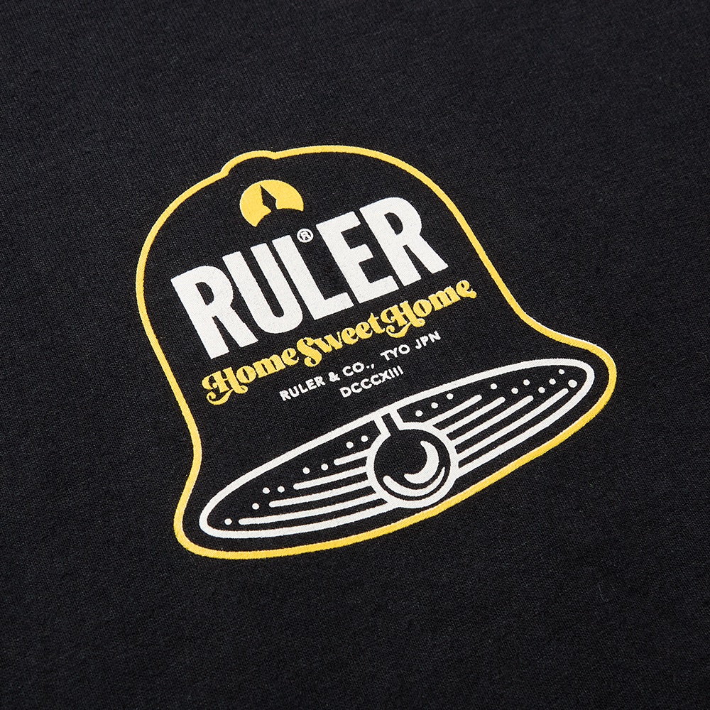 25SS Collection Delivery

・ICON / BELL 6oz. S/S TEE
　Color : Dark Green, Blue Green, Black
　Size : M, L, XL, XXL

6/27(fri) 21:00 on sale
RULER®︎ ONLINE SHOP
※ 店舗でのお取り扱いは各店にお問い合わせください

☞ shop.ruler.jp