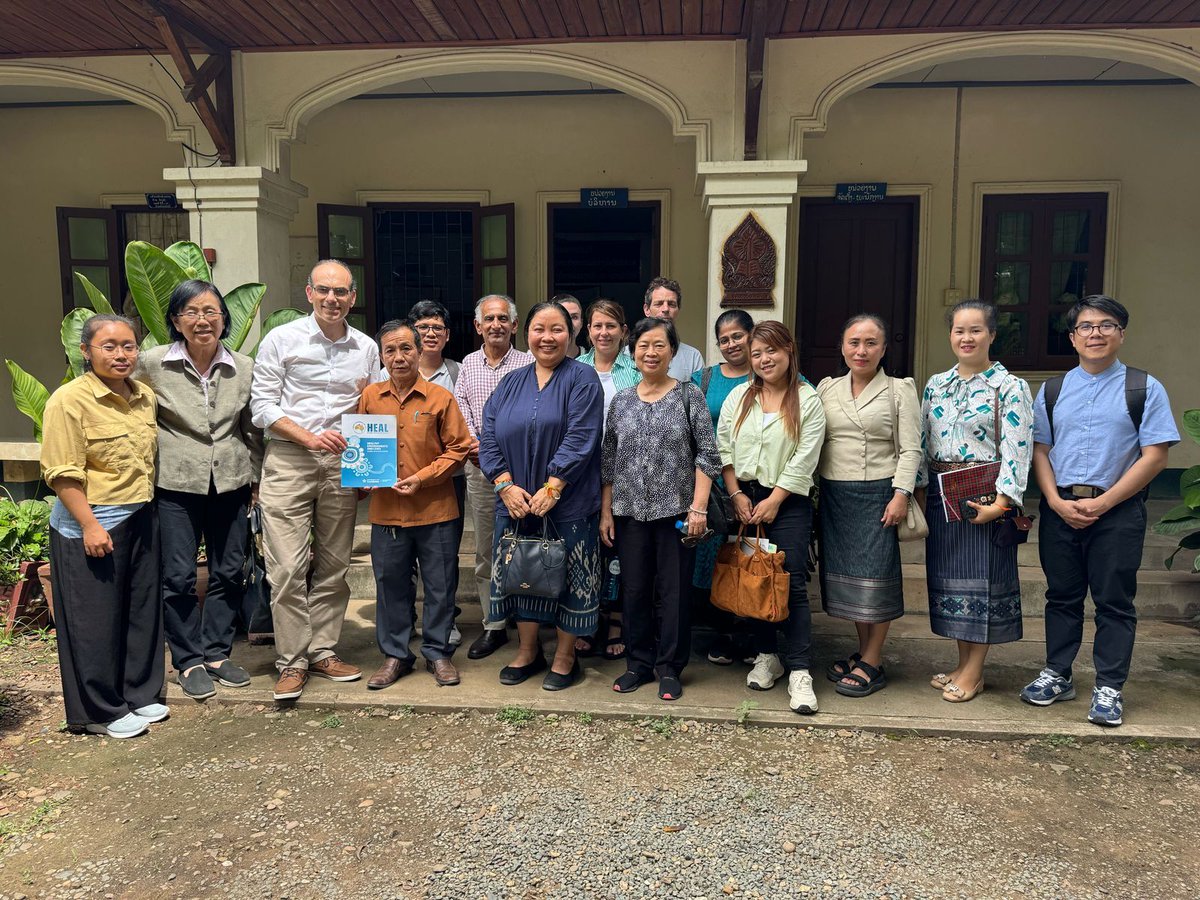 HEALenviron's tweet image. SE Asia Day 9 | Field visits in Luang Prabang
#HEALHAZE #CANBREATHE visits gave perspectives on challenges & opportunities faced by educators & caregivers in protecting children from #airpollution & a shared commitment to creating safer, healthier learning spaces for Lao children