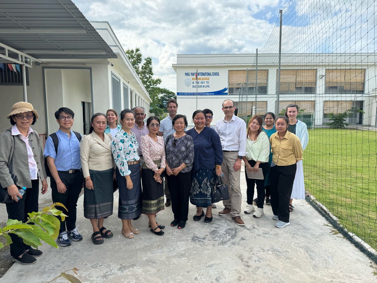 HEALenviron's tweet image. SE Asia Day 9 | Field visits in Luang Prabang
#HEALHAZE #CANBREATHE visits gave perspectives on challenges & opportunities faced by educators & caregivers in protecting children from #airpollution & a shared commitment to creating safer, healthier learning spaces for Lao children
