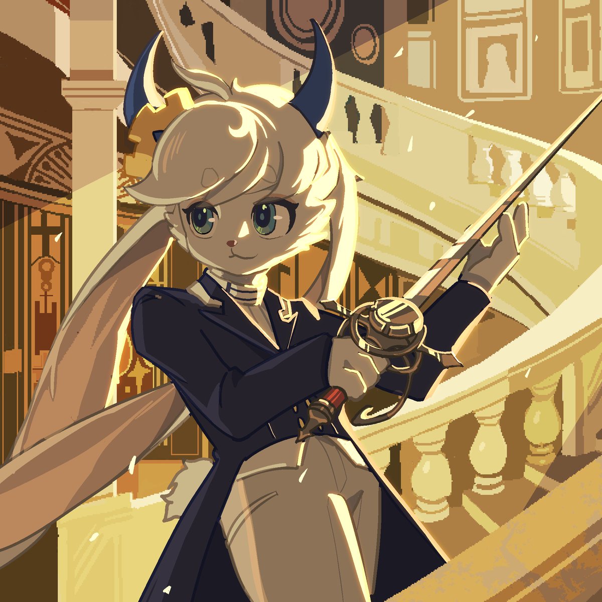 Finesse and grace 
Artwork did by 🎨:<a href="/KKUL233/">KKUL丨COMMS 🥺</a> 
🥰🥰🥰