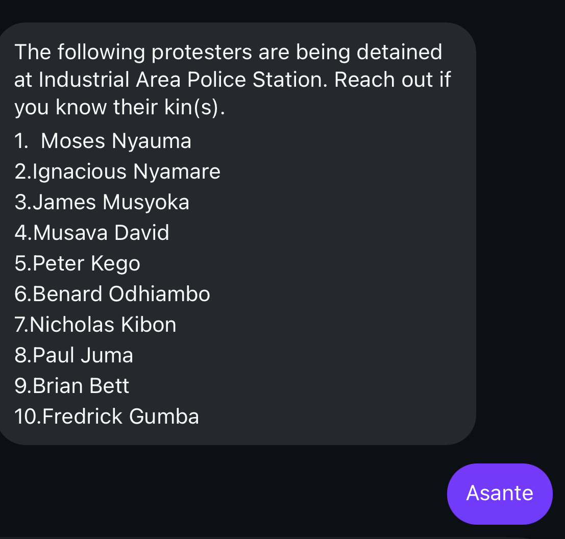 Please help amplify <a href="/Nyandia_G/">Nyandia Gachago, ACIM</a>