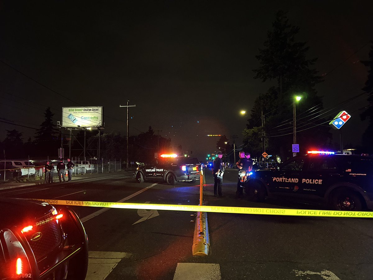 SE 122 is closed between SE Madison and SE Market St in both directions for a pedestrian struck. Avoid the area.