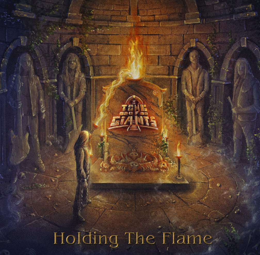 ➤ Old School Heavy Metallers <a href="/tombofgiants/">Tomb of Giants</a> proudly present: "Holding The Flame". 
With this EP the band can finally present you the powerful voice of the new frontman Kai “Roarside”. 
🗓️ July 25 is the date - mark your calendars! 

Artwork by Timon Kokott
tombofgiants.de