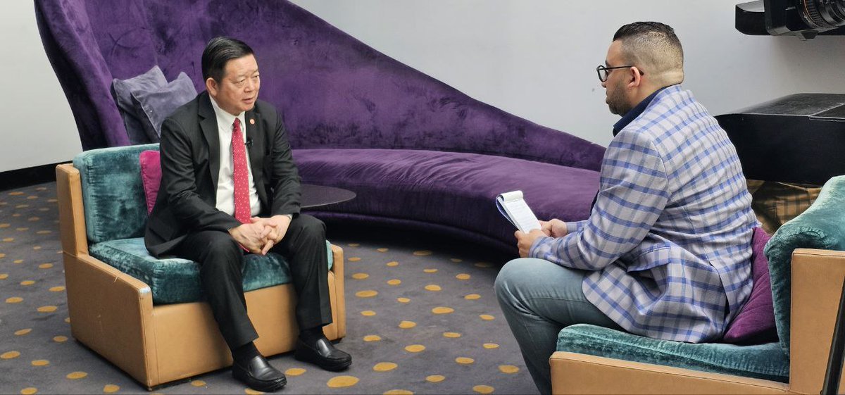 អគ្គលេខាធិការអាស៊ានបានផ្តល់កិច្ចសម្ភាសន៍ជាមួយទីភ្នាក់ងារសារព័ត៌មានផ្លូវការរបស់ម៉ារ៉ុក Maghreb Arabe Presse facebook.com/share/p/16UAPn…