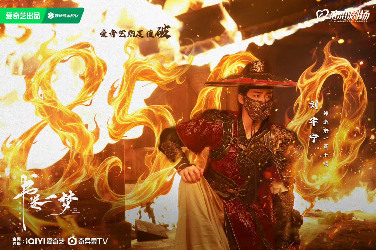 LYNThailandFC's tweet photo. 🏆 #ADreamWithinADream 
ดัชนีความนิยมใน iQIYI พุ่งถึง 9000 แล้ว🔥

เวลา 12.34 ทะลุ 9,000 🔥
เวลา 11.37 ทะลุ 8,500🔥
เวลา 11.18 ทะลุ 8,000🔥

หนานเหิง / หลี่สือลิ่ว หลิวอวี่หนิง
爽！！ฟินจริงๆ‼️

©️刘宇宁LYN工作室
#คัมภีร์ร่วมฝัน #ลิลิตท่องฝัน 
#刘宇宁书卷一梦 #书卷一梦热度破纪录
#หลิวอวี่หนิง #LiuYuning #刘宇宁