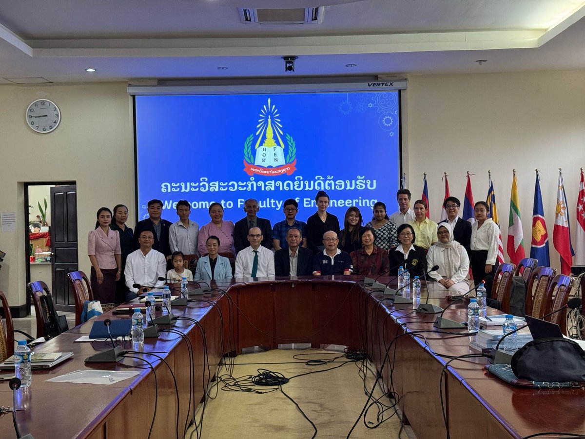 HEALenviron's tweet image. SE Asia Day 10 | National University of Laos (NUOL) & Visits in Vientiane
#HEALHAZE & #CANBREATHE regional collaboration began at Faculty of Engineering, NUOL & ended with guided laboratory tour & productive exchanges with researchers on strengthening #airquality & #climatehealth