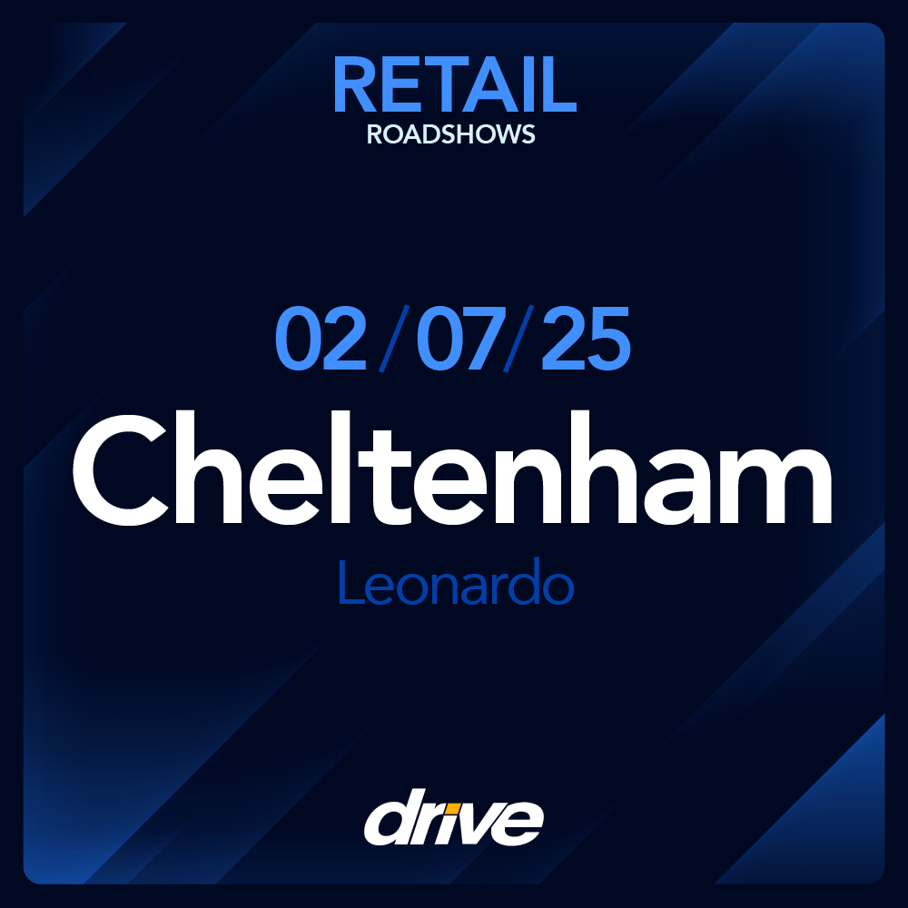 Join us for our Drive Retail Roadshow in Cheltenham! 

🗓️ July 2nd - Cheltenham (Leonardo Hotels Cheltenham) 

To attend, please click the link below: lnkd.in/eDPZyjnc 

We look forward to seeing you there! #DriveRetail #Roadshow #NewProducts #Motability #Retail #Mobility