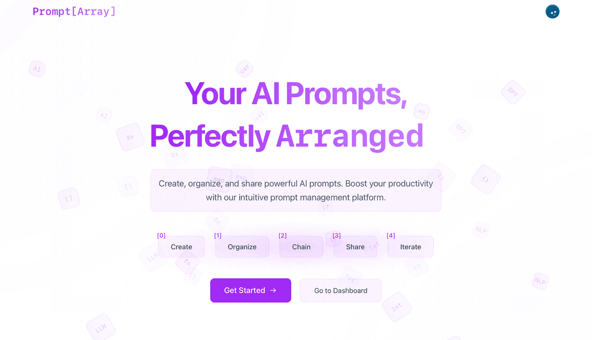 Centralize your AI workflows with confidence. Prompt Array is your definitive hub for every AI prompt so you never lose momentum. Turn prompt management into your strategic advantage. 👉promptarray.ai

What’s your go-to prompt strategy? 💥 Drop it below! 🔽