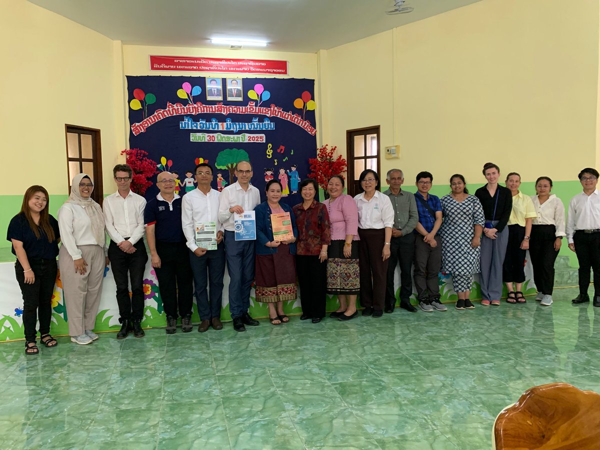 HEALenviron's tweet image. SE Asia Day 10 | National University of Laos (NUOL) & Visits in Vientiane
#HEALHAZE & #CANBREATHE regional collaboration began at Faculty of Engineering, NUOL & ended with guided laboratory tour & productive exchanges with researchers on strengthening #airquality & #climatehealth
