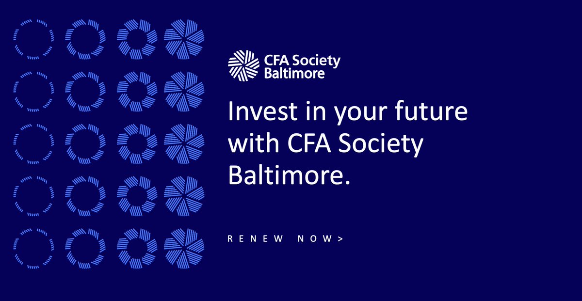 FY26 Member renewals are underway! Don't delay! Renew your CFASB membership now!

cfainstitute.org/membership/ren…