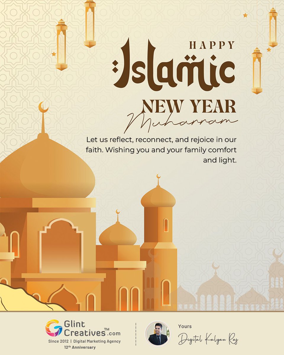 ❤Wishing you a Muharram filled with healing and hope.🌙

🌐 glintcreatives.com

#happymuharam #muharram2025 #festival #india #muharramcelebration #eidmubarak #IslamicNewYear #Eid #GlintCreatives #webdesign #webdevelopment #digitalmarketing #chennai #vijayawada #hyderabad