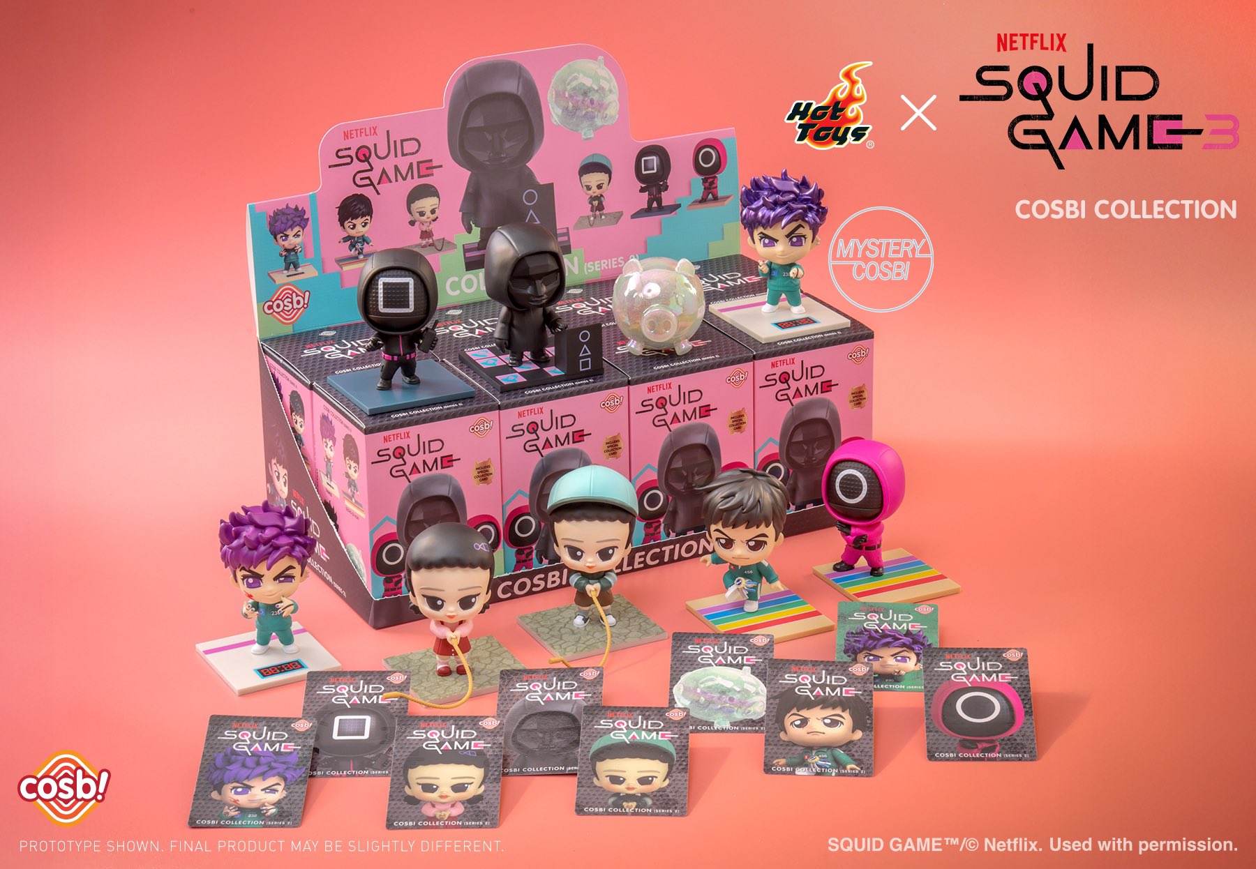 コスビ（cosbi) イカゲーム（squid game)　おまとめセット① Hot Toys - COSBI hot toys SQUID GAME イカゲーム フィギュアの
