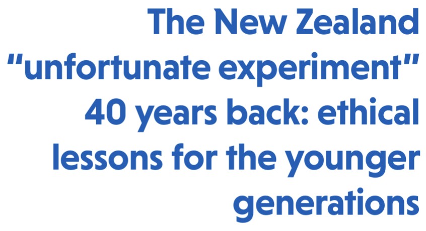 40 years on, the “unfortunate experiment” in NZ reminds us of the cost of ignoring ethics in clinical research. The late Dr Ronald W. Jones, who left us this year, reveals what went wrong—and what changed forever. A must-read: tinyurl.com/4u2vj8f7 #MedicalEthics #WomensHealth