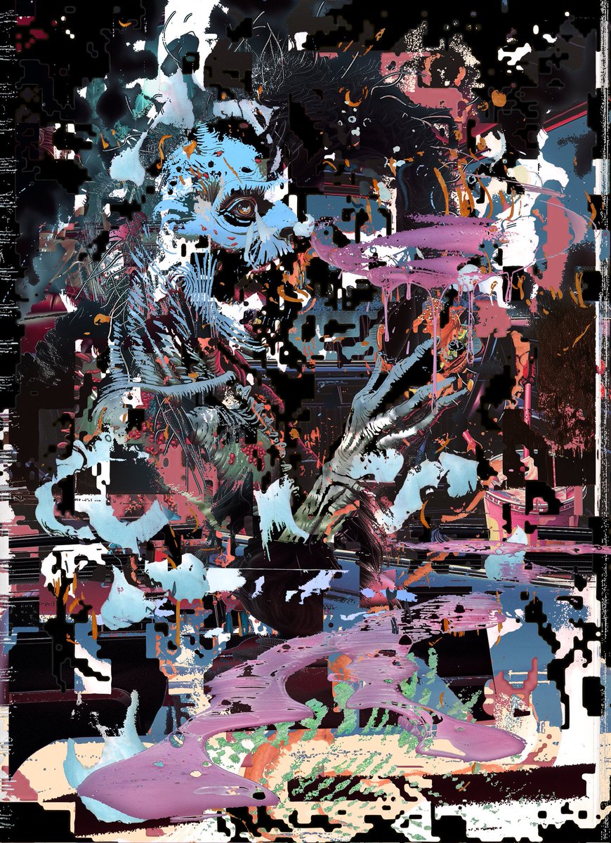 Gm, happy Friday

My sight is slowly getting worse over the years, happy I chose to do art full time while I can still see something😊

Pleasure Beast
10 TEZOS - 2/10 ed.