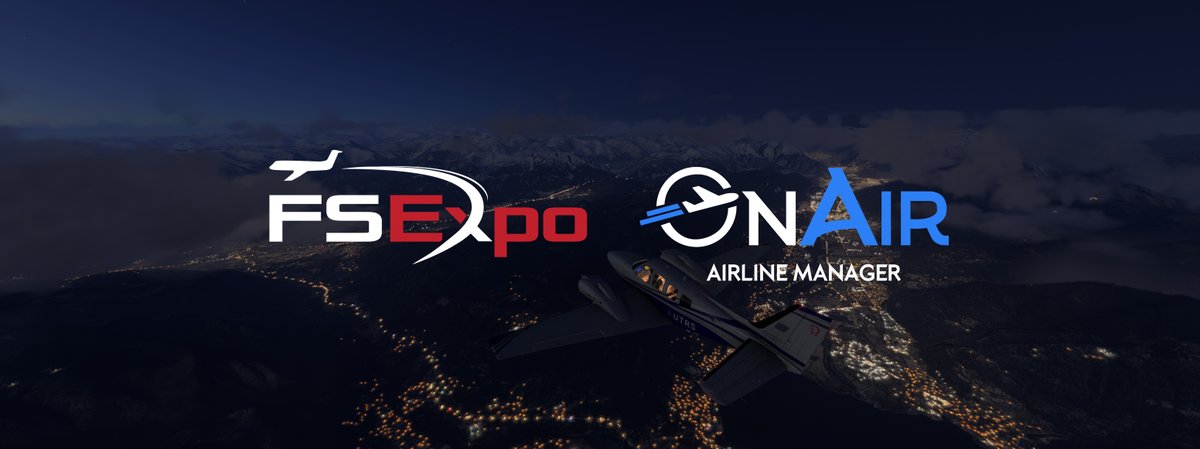 🎉 FSExpo 2025 Special Raffle! 🎉
To celebrate FSExpo, we’re launching a special giveaway for the community!

🚀 10 x 1-Year OnAir Subscriptions are up for grabs and all you have to do is fill out the form on the page below to enter:
👉 onair.company/fsexpo/