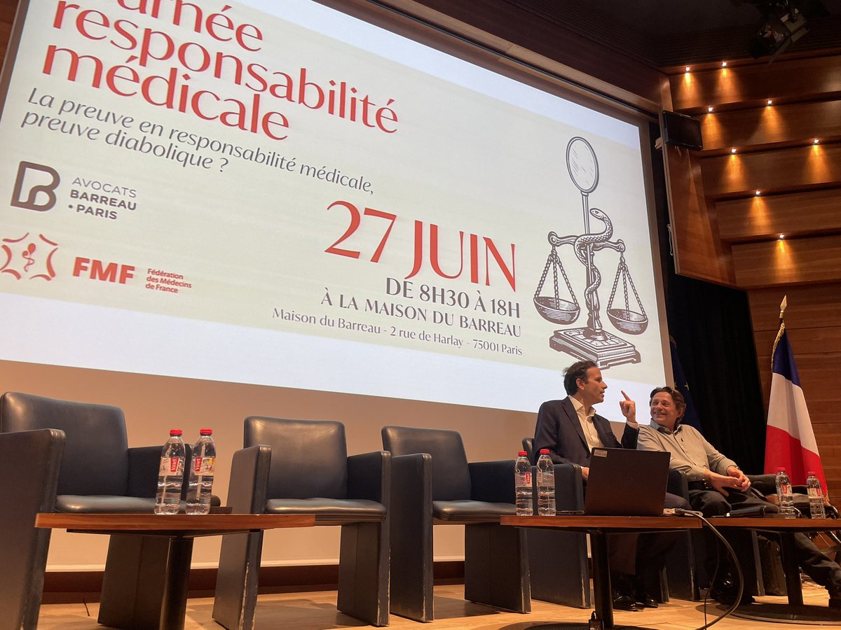 C’est (bientôt) parti pour la journée Responsabilité Médicale organisée en partenariat avec <a href="/Avocats_Paris/">Avocats de Paris</a> 

Introduction par Monsieur le bâtonnier Pierre Hoffman et <a href="/DrFranckClarot/">Le Doc</a>