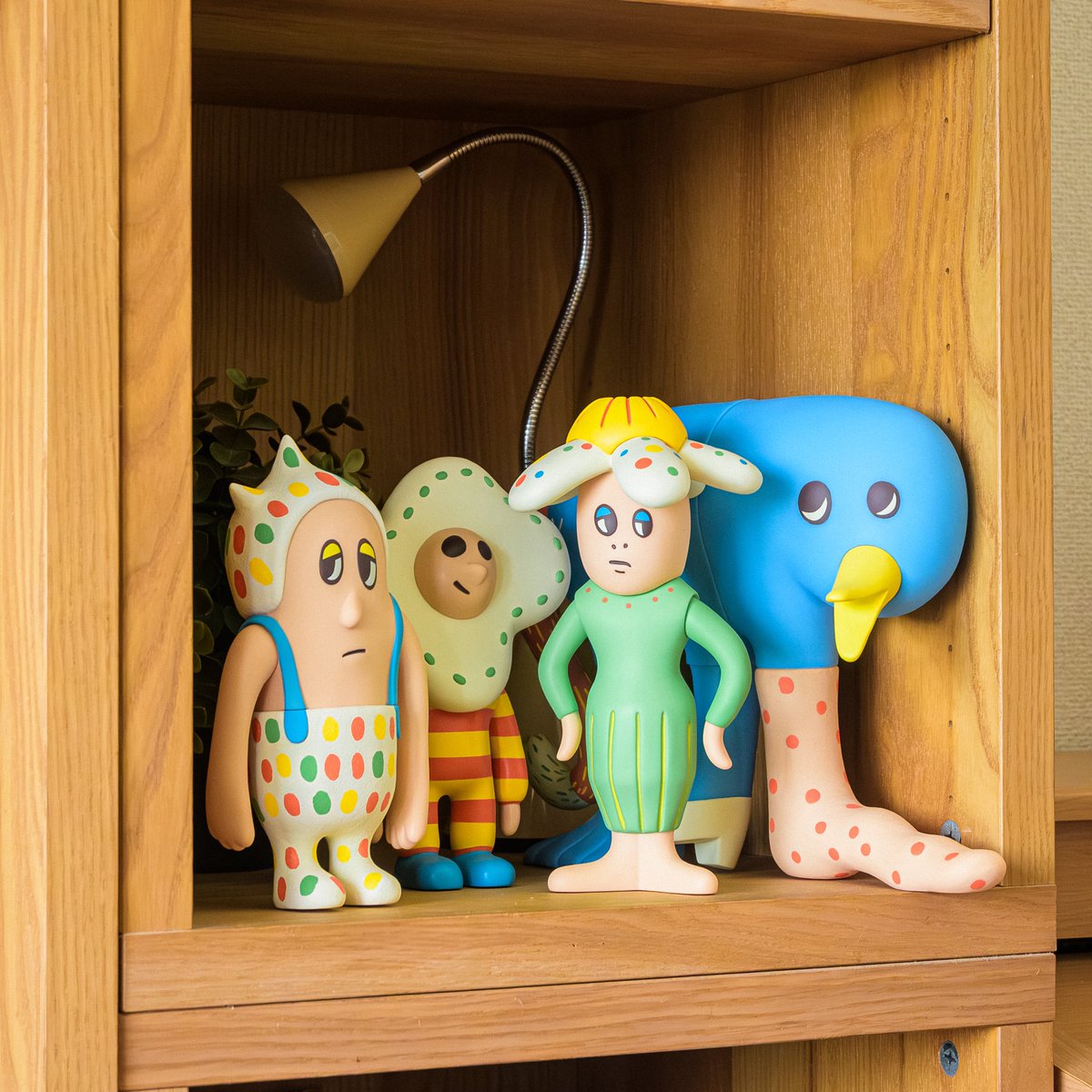 🍳 NEW 🌼 イラストレーター・ANZによるアートピース・ソフビに新色が