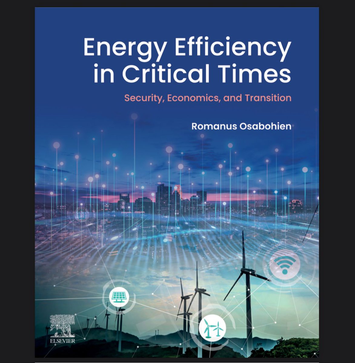 Joze99M's tweet photo. I am pleased to announce the publication of our book chapter  11 dubbed, "Oil Production and Carbon Dioxide Emissions in Iran," published in the Elsevier-published book dubbed "Energy Efficiency in Critical Times: Security, Economics, and Transition," edited by Romanus Osabohien. https://t.co/y8z0wQceWk