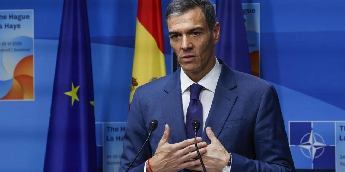 Trump'ın NATO'daki 'yüzde 5 harcama' dayatmasına İspanya karşı çıktı

📌İspanya’nın Sosyalist İşçi Partili Başbakanı Pedro Sánchez, "Önceliğim emekliler ve işçiler" diyerek teklifi kabul etmedi.

"Yüzde 5’i kabul etmiş olsaydık, İspanya'nın bugün ile 2035 arasında savunmaya 300