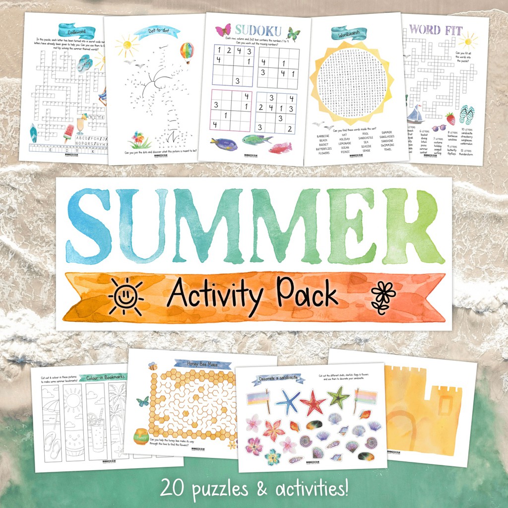 zoecorkhill's tweet image. There’s something for everyone in the family to enjoy, including colouring &amp;amp; cut-and-paste activities, and a wide variety of word and number puzzles.

Read more 👉 bit.ly/3G8QnNA

#Summer #Puzzles #ActivityPack