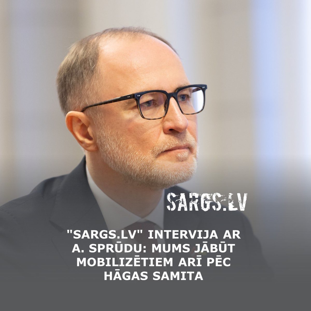 sargs_lv's tweet image. 🇱🇻 “Procenti un spējas nedrīkst palikt tikai uz papīra,” saka aizsardzības ministrs A. Sprūds pēc #NATO samita Hāgā.
🎙️ Pilna intervija ar “Sargs.lv”: sargs.lv/lv/viedoklis/2…