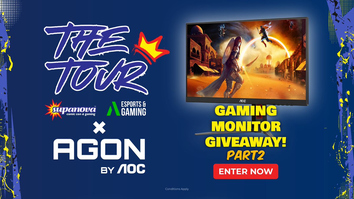 Thanks to <a href="/AGONbyAOC/">AGON by AOC</a>, Supa-Fans all across Australia now have the chance to win an AOC 24G4 gaming monitor! 🖥

To enter*, simply visit supa.fans/T225AOCComp to complete a short survey, and let us know why you'd be excited to win this awesome prize!

*T&amp;Cs apply #SP