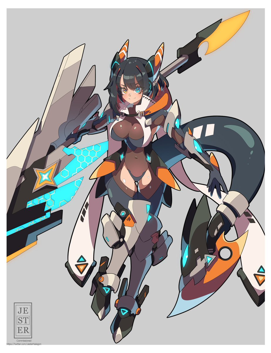 JesterNalagon's tweet image. Commission done! Thank you so much! @DakkonRyck ♡(&gt; ਊ &lt;)♡