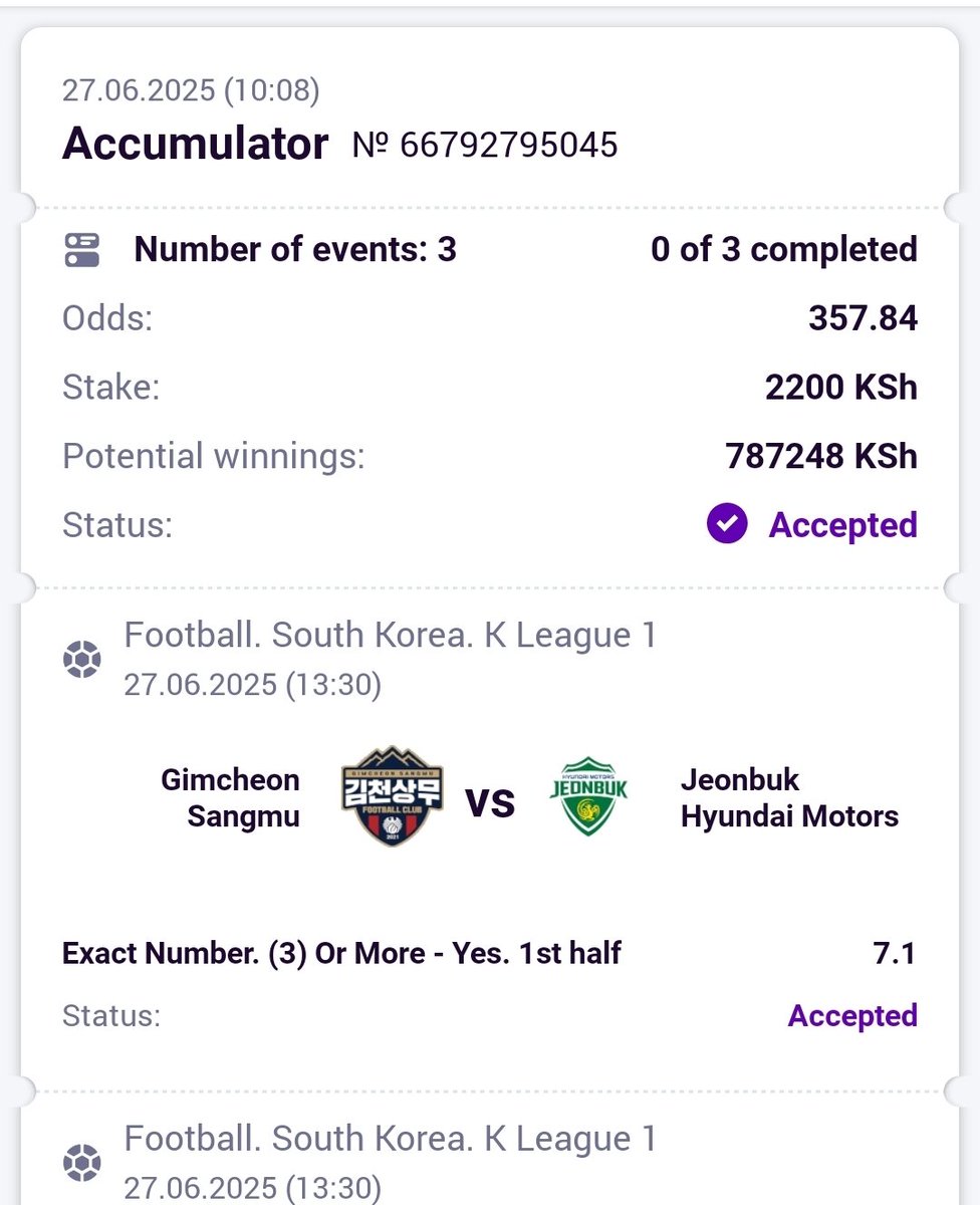 1st half affairs 🤑🔥
357 odds. #IpoSiku

HELABET 🟪

Register: cutt.ly/2rEKJVKV
App 👉 cutt.ly/VrEKKK6

Use the promocode: IPOSIKU

Slip code: HHY78