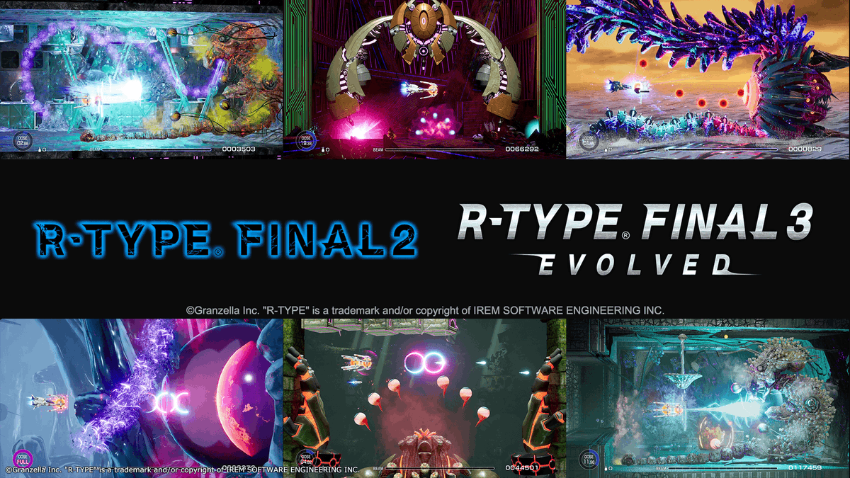 gamewith_review's tweet image. 『R-TYPE FINAL 2』『R-TYPE FINAL 3 EVOLVED』2025年6月26日(木)に最新アップデートが配信開始！
gamewith.jp/gamedb/4901/ar…

「ボスラッシュコース」「スタンダード・フォース」「FIRST STEP」など、プレイ済み・初プレイ問わず楽しめる様々な要素が追加。

#RTypeFinal2 #RTypeFinal3