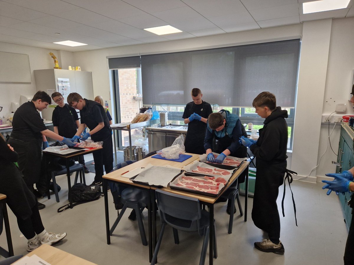 3A working hard to deliver breakfast rolls for staff as a part of their enterprise! #effectivecontributors #skillsforlife #skillsforwork