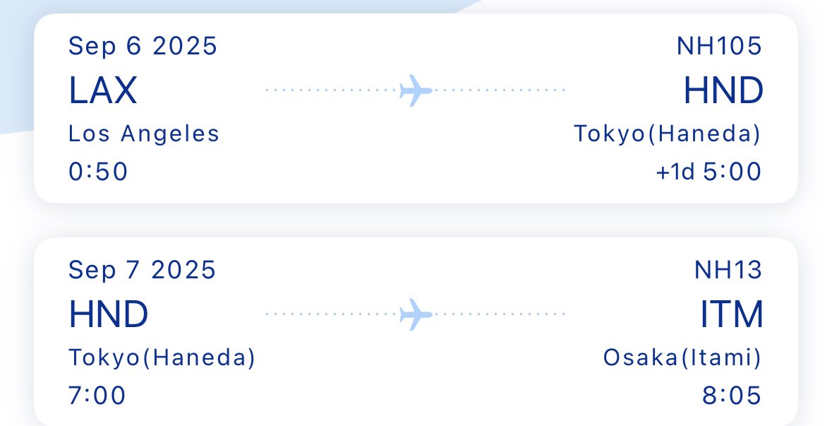 Booked my first ever flight to Japan!  🎉

Excited to go with <a href="/angiesrevenge/">Angie</a>. 🫶

<a href="/Sakazukinft/">SAKAZUKI</a> is treating us to a one-of-a-kind exclusive VIP treatment! 💅

Love when my NFTs give me premium utility 🙌