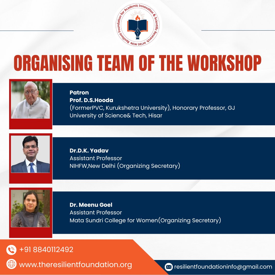 resilient_fdn's tweet image. 📢 Confused about making a good research questionnaire?

Join our Online Course on Questionnaire Design &amp;amp; Validation – no prior experience needed!

#ResearchTraining #OnlineWorkshop #QuestionnaireDesign #ValidationWorkshop #OnlineCourse2025 #ResilientFoundation