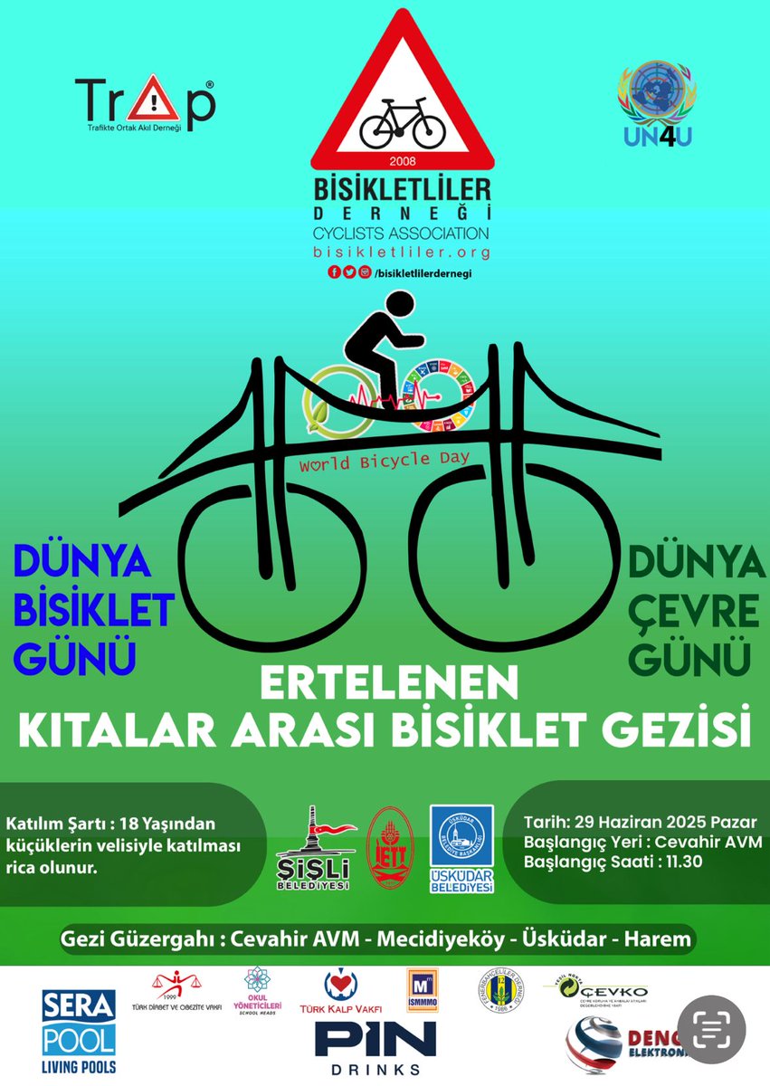 Bisikleti kap..Boğazı geç...