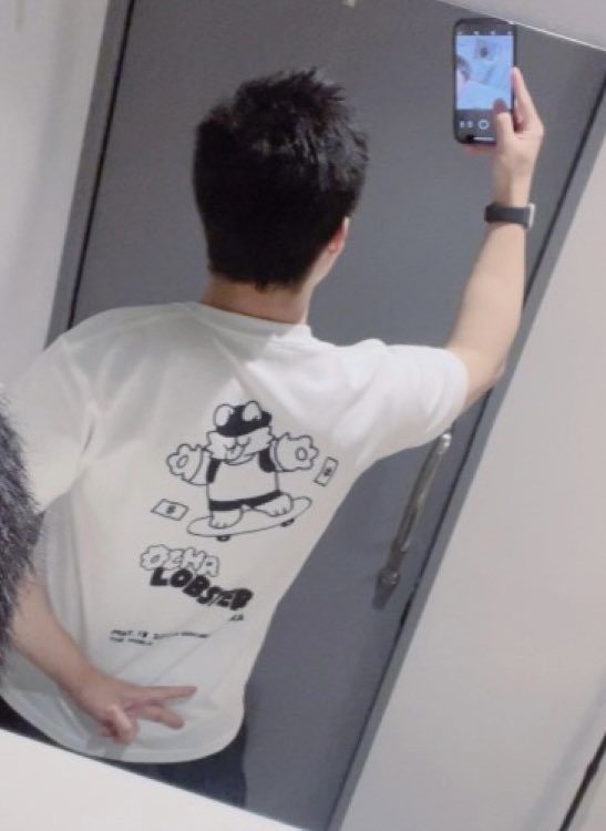 おちゃさんのTシャツが届いた！
大変キュートです🐶