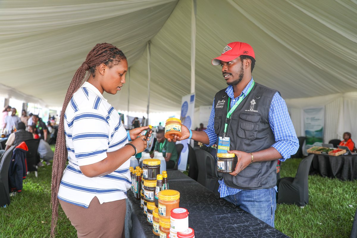 WFP_Rwanda_CD's tweet image. Young Agri-innovators supported by @WFP brought fresh energy to #RwandaAgriShow2025, showcasing homegrown farming and food innovations.

Their businesses are advancing sustainable #foodsystems, creating jobs, and improving food &amp;amp; nutrition security.