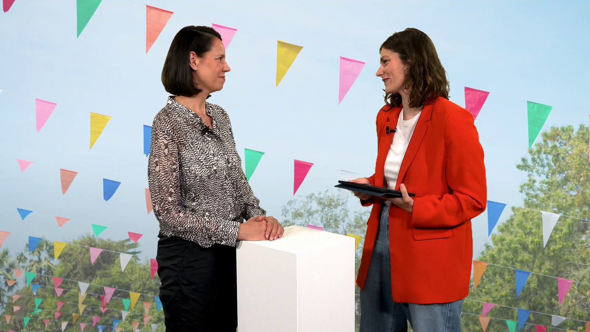 Jetzt beim #Digitaltag25 einschalten und mehr zum Thema #DigitaleFachkräfte und #ArbeitvonMorgen erfahren. @Ana_dujic <a href="/BMAS_Bund/">Bundesministerium für Arbeit und Soziales</a> spricht mit <a href="/DigitaltagDE/">Digitaltag</a> über #Skills #Befähigung #Kompetenzen im Umgang mit #KI (1/5)