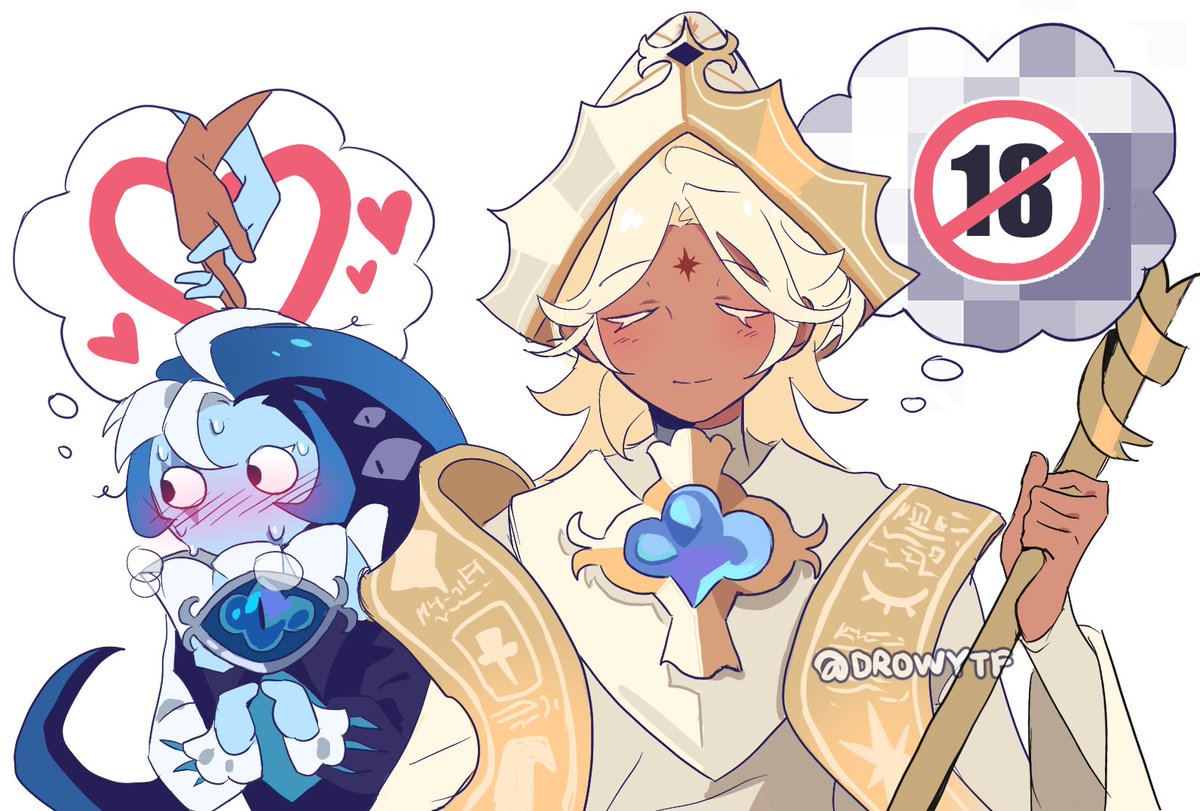 drowytf's tweet image. Freaky Nilla #shadowvanila #pureshadow #cookierunkingdom