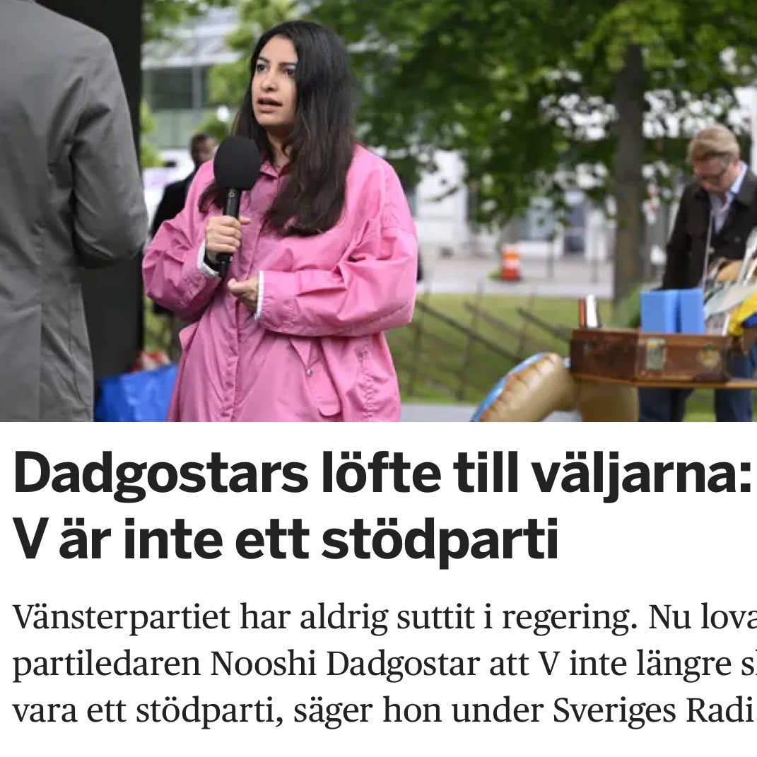 zeilerlukas1's tweet image. Nu har vi det svart på vitt. En röst på Socialdemokraterna är en röst på Vänsterpartiet.