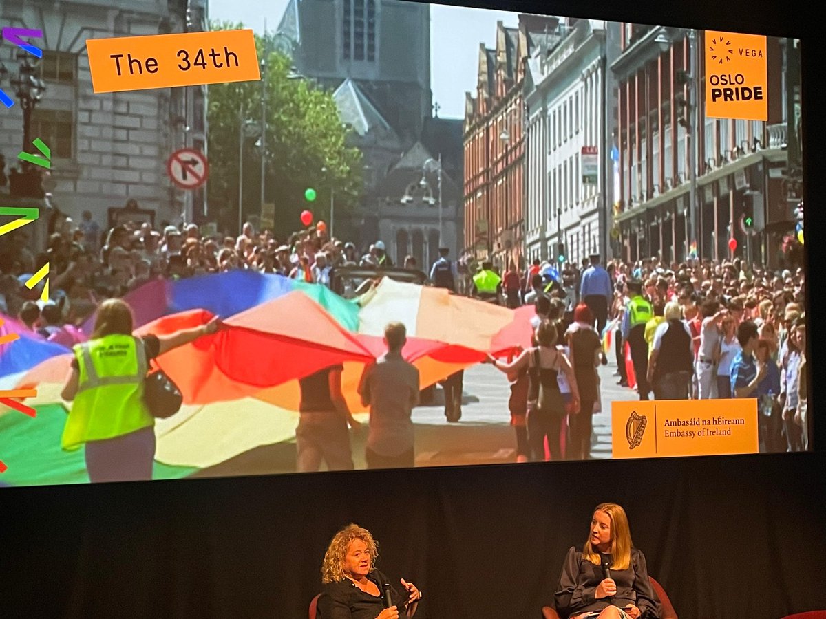 Claire Buckley, Ambassador of ๐ฎ๐ช to ๐ณ๐ด & ๐ฎ๐ธ (@irlamboslo) on Twitter photo At our #OsloPride screening of โThe 34thโ, there were tears, laughter, a sense of the distance we have travelled but also the work that remains to be done
Thank you to the Director, Linda Cullen for joining us. Next up, Helsinki! ๐ณ๏ธโ๐ <a href="/IEAmbHelsinki/">Paul Sherlock</a> At our #OsloPride screening of โThe 34thโ, there were tears, laughter, a sense of the distance we have travelled but also the work that remains to be done
Thank you to the Director, Linda Cullen for joining us. Next up, Helsinki! ๐ณ๏ธโ๐ <a href="/IEAmbHelsinki/">Paul Sherlock</a>