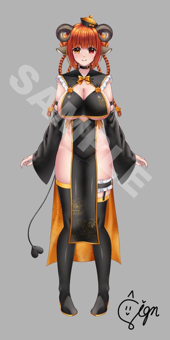 Vtuber愛月もこ様(@MokoHahituzi)の立ち絵イラストを制作させていただきました!
立ち絵イラスト、一部デザイン、パーツ分けをさせていただきました。
よろしくお願いします! 