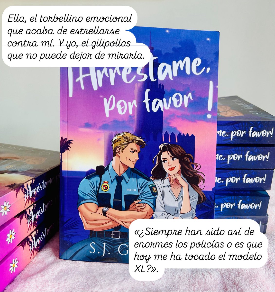 🚨 ¡YA A LA VENTA! 🚨

¡Arréstame, por favor! ya está disponible en Kindle y en Kindle Unlimited 💥

👮‍♂️ Un poli vikingo con brazos de pecado
💘 Un fake dating que se va de las manos
🔥 Tensión, chispa y frases que ya están dando calor

Estas son solo algunas de las que más han