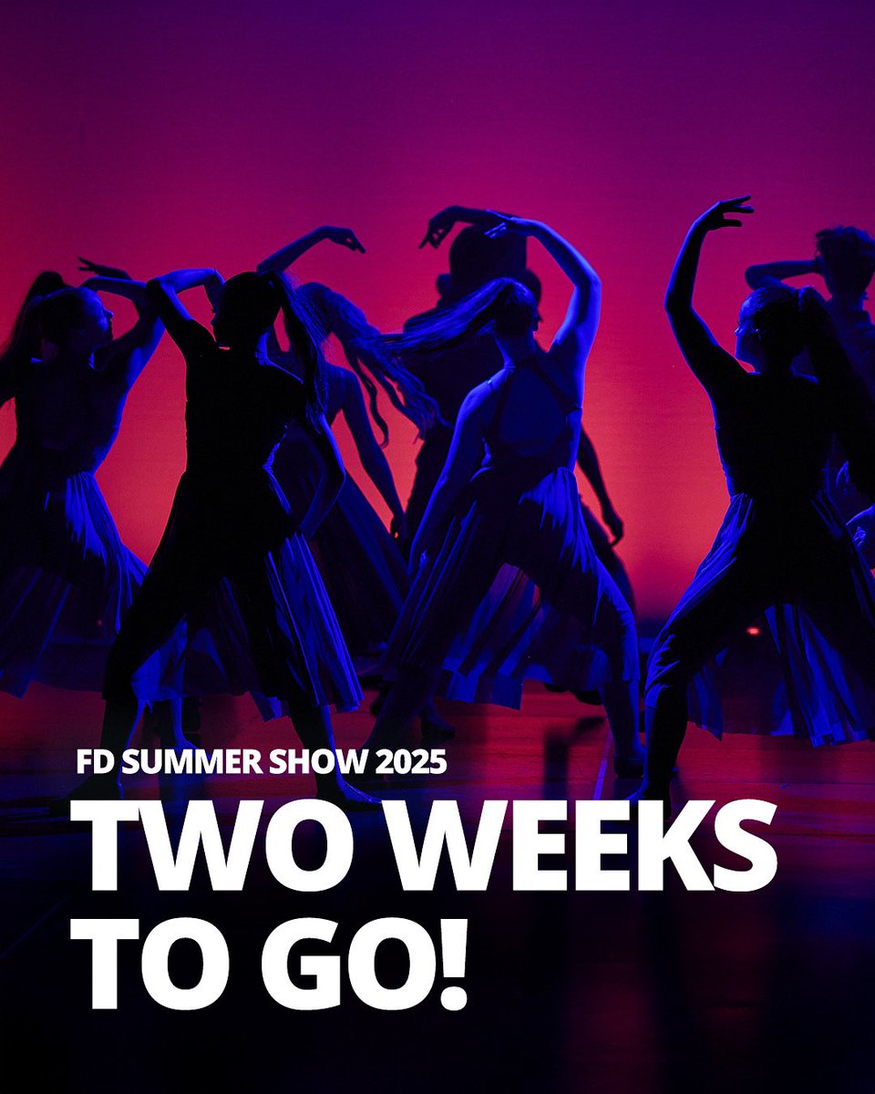 THE COUNTDOWN IS ON! ✨⏰🔔 Can’t believe there are just 2 weeks until the FD Summer Show 2025!! 

Limited tickets left 🚨 Link in bio.

#FreemanDance #FDSummerShow