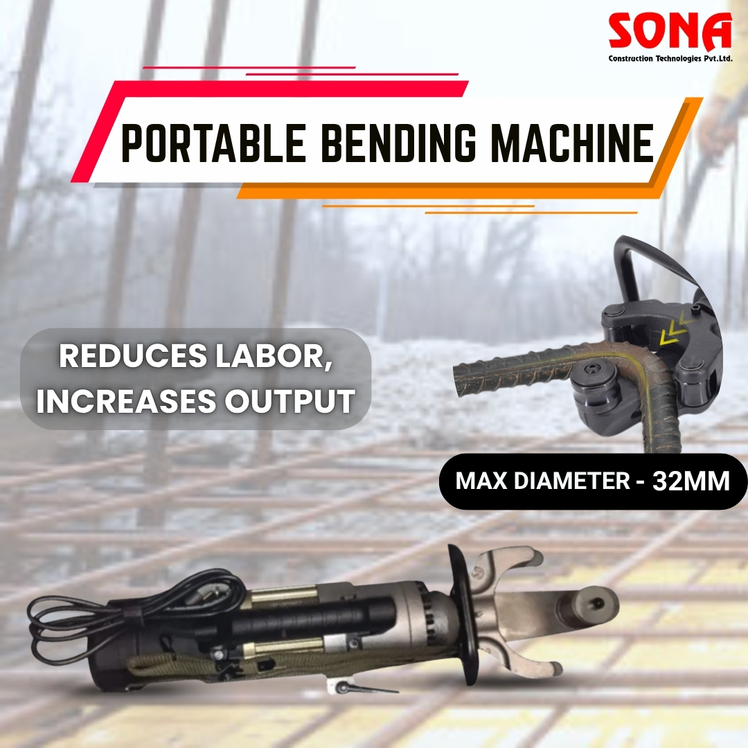 Bend rebar up to 32mm in just 5–7 sec!

Meet the WQJ32 Portable Rebar Bending Machine – compact, quiet (60dB), and powerful (1600W).
Perfect for on-site steel bending – weighs only 28.5kg!

#RebarBender #WQJ32 #ConstructionTools #BarBending #PortableMachine #ElectricBender