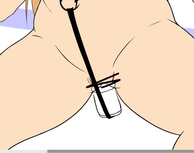 バイブ挿入するの忘れていたのでカキカキしてましたんご〆(‾・ω・‾)b