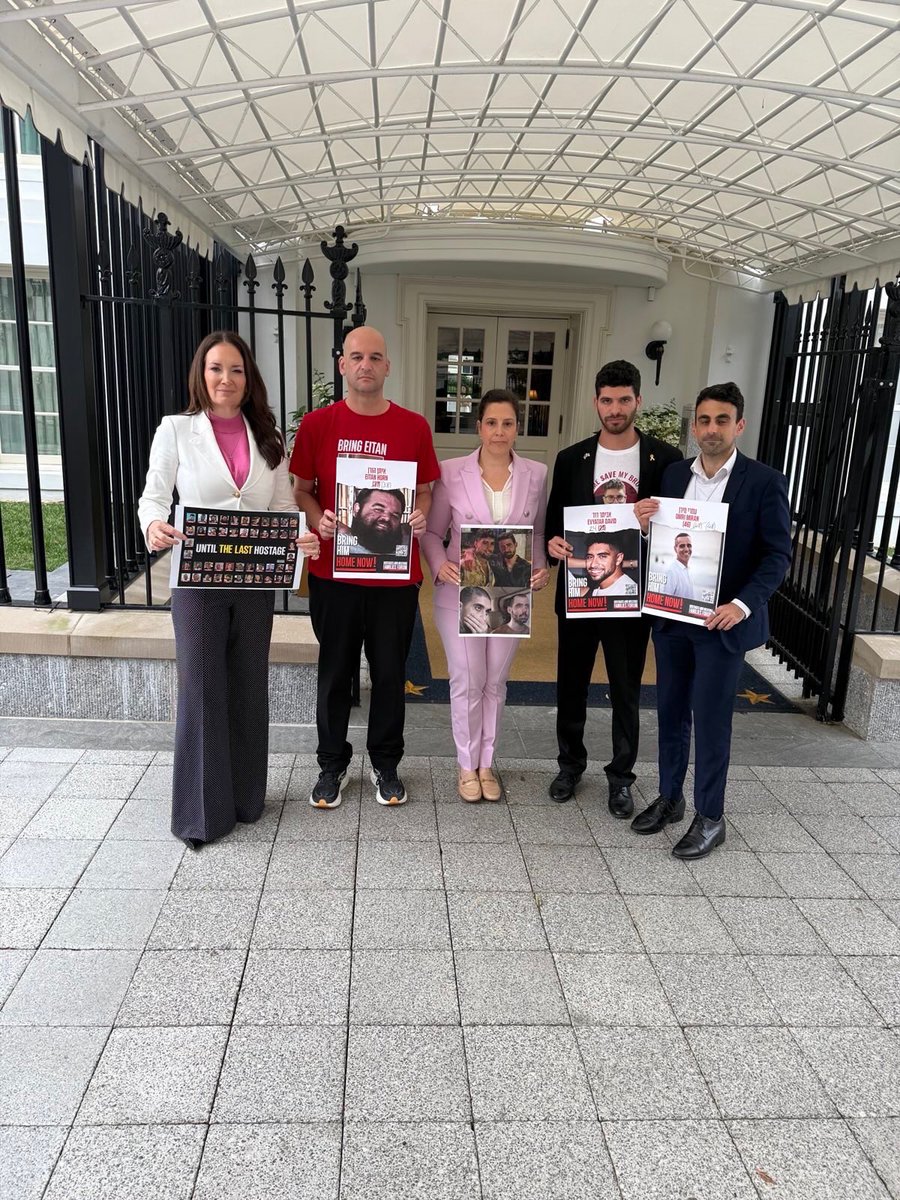 Elise Stefanik (@elisestefanik) on Twitter photo This morning, I joined <a href="/SecRollins/">Secretary Brooke Rollins</a> to meet with a former hostage and families of hostages taken by Hamas terrorists on October 7th. We will continue to advocate to bring EVERY HOSTAGE HOME and President <a href="/realDonaldTrump/">Donald J. Trump</a> is working tirelessly to continue to successfully demand all This morning, I joined <a href="/SecRollins/">Secretary Brooke Rollins</a> to meet with a former hostage and families of hostages taken by Hamas terrorists on October 7th. We will continue to advocate to bring EVERY HOSTAGE HOME and President <a href="/realDonaldTrump/">Donald J. Trump</a> is working tirelessly to continue to successfully demand all