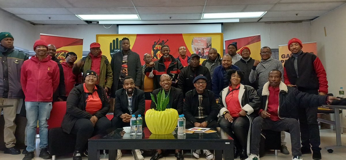 _cosatu's tweet photo. #COSATU Gauteng Provincial Gender #MensDialogue is underway at Braamfontein #DecentLives #PositiveLifestyle #MentalHealth https://t.co/UOxQAvEJcV
